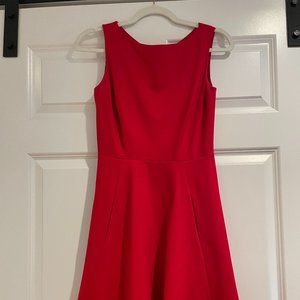Kate Spade Red Bow Cutout Back